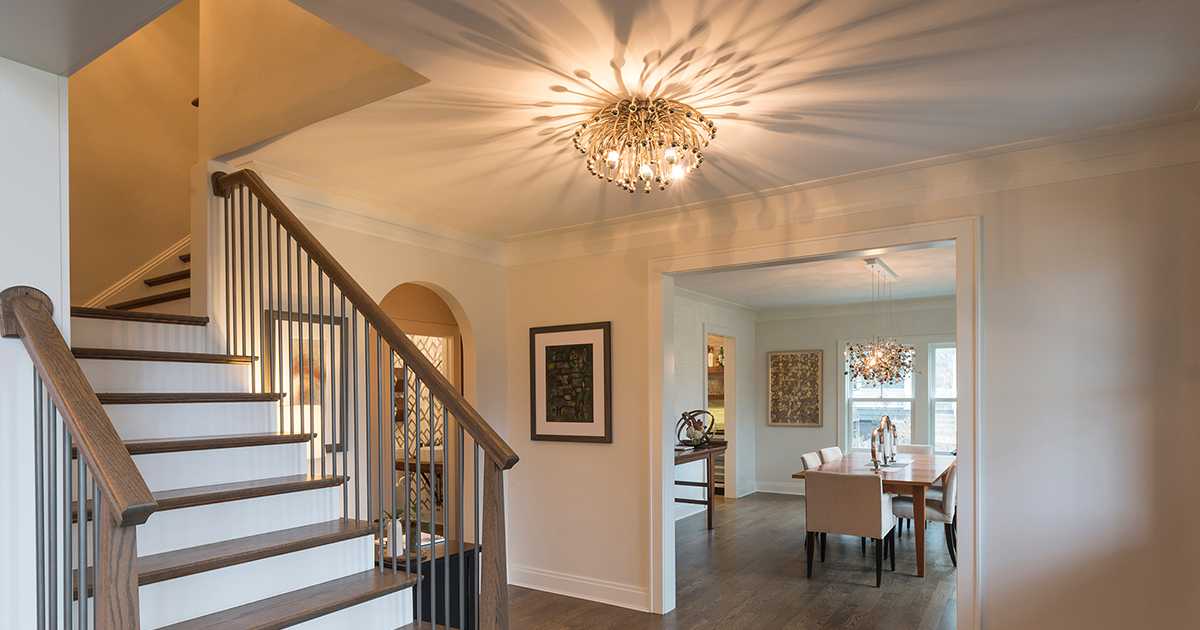 Three things to consider when choosing lighting for your foyer